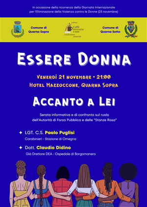 Essere Donna 2025 - Accanto a Lei